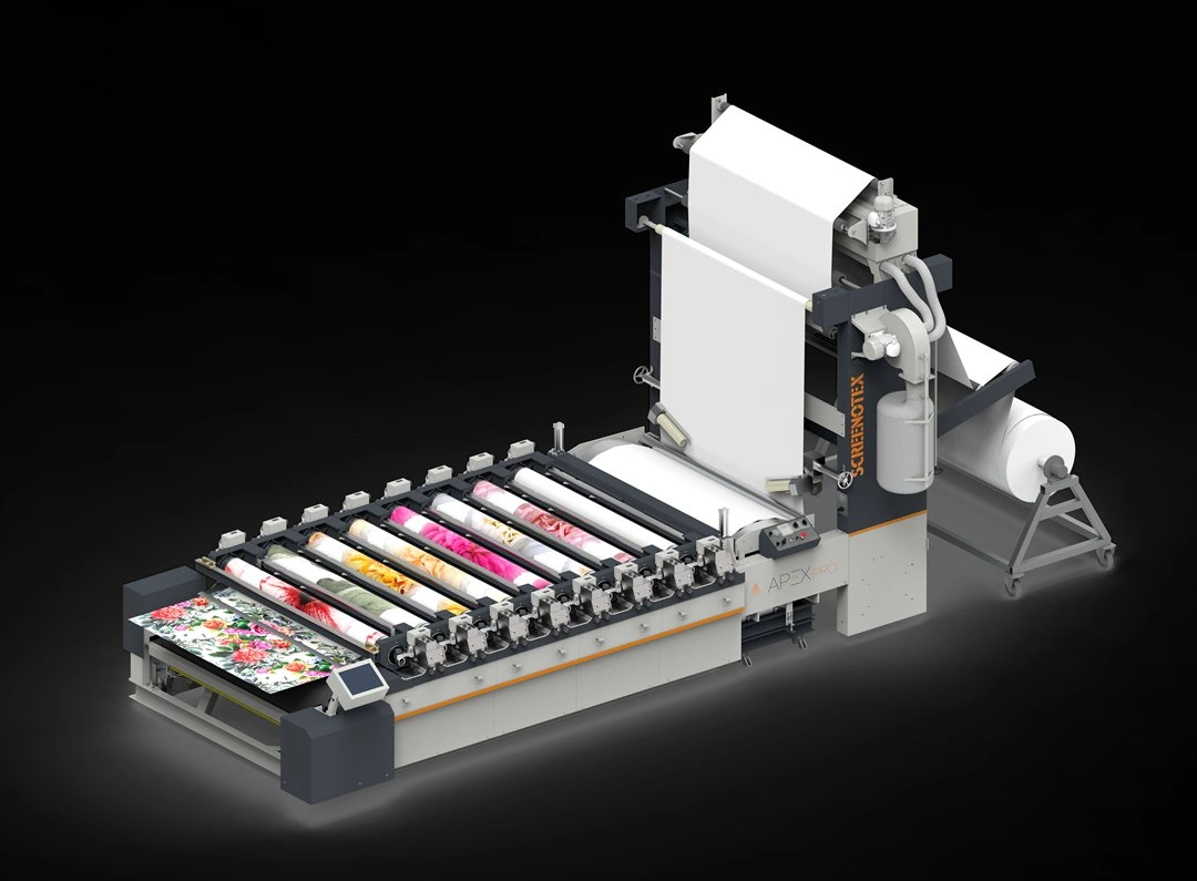 Screenotex Apex PRO Rotary Screen Printing Machine