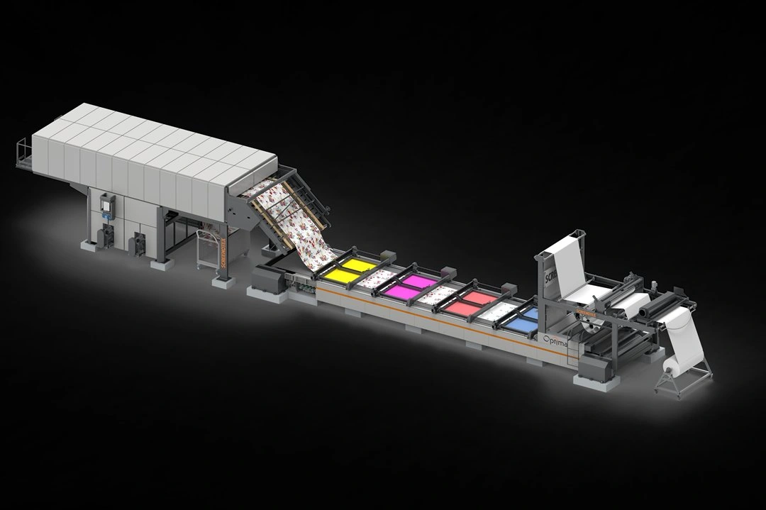 Flat-Bed Screen Printing Machine