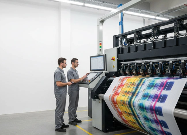 Technical textile printing applications